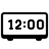 12:00 icon