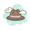 Detective Hat icon