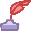 Quill With Ink icon