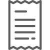 Receipt icon