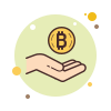 aceptado por bitcoin icon