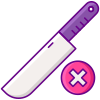 No Knife icon