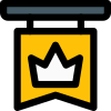 Honorary mention of kingdom Medal Of Honor with a crown icon