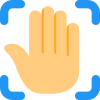 Hand Scan icon