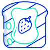 Strawberry Jam Toast icon