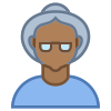 persona-anziana-femmina-tipo-di-pelle-6 icon