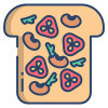 Mexican Black Beans With Jalapeno Toast icon