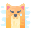 gato triste icon
