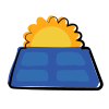 Panel solar icon