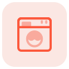 Laundry service for the customer for hotel room icon
