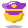 Толстый полицейский icon
