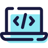 노트북 코딩 icon