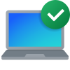 Laptop verificado icon