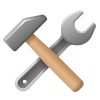 martillo y llave icon