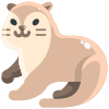 external-otter-animal-justicon-flat-justicon icon