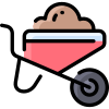 Wheelbarrow icon