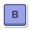 clé B icon