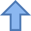 Thick Arrow Pointing Up icon