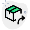 Returning of an item if undelivered to address icon
