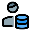 Data storage by a user for the company icon