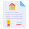 外部-Property-Paper-real-estate-vectorslab- flat-vectorslab-4 icon