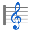 puntuación musical icon