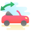 Convertible Roof Warning icon