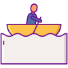 Canoeing icon