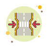 Расширение тротуара icon