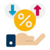 Floating Interest Rate icon