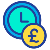 external-time-is-money-banking-and-finance-kiranshastry-lineal-color-kiranshastry-2 icon