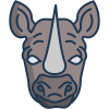 Lleno de rinocerontes icon