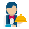 Waitress icon