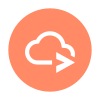 messagerie cloud icon