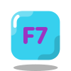 f7-Taste icon