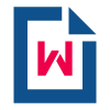 Word File icon