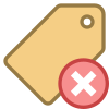 Remover Tag icon