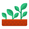 planta en crecimiento icon