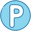 PARKING SPACE icon