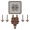 Unplugged icon