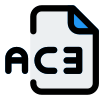 AC3 is a file extension for surround sound audio files used on DVDs format icon