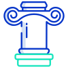 Ionic Greek Pillar icon