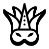 Mardi Gras Maske icon