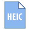 tipo de archivo heic icon