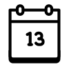 Calendário de 13 icon