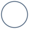 Circled Thin icon