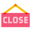 Close Sign icon