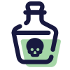 Bottiglia di veleno icon