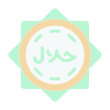 Halal Sign icon
