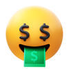 Money Mouth Face icon
